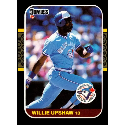 1987 Donruss #367 Willie Upshaw EX Excellent Toronto Blue Jays Baseball Card