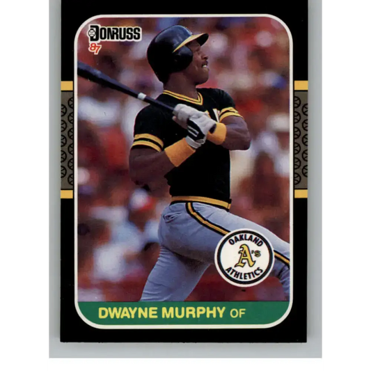 1987 Donruss #379 Dwayne Murphy EX Excellent Oakland Athletics Baseball Card