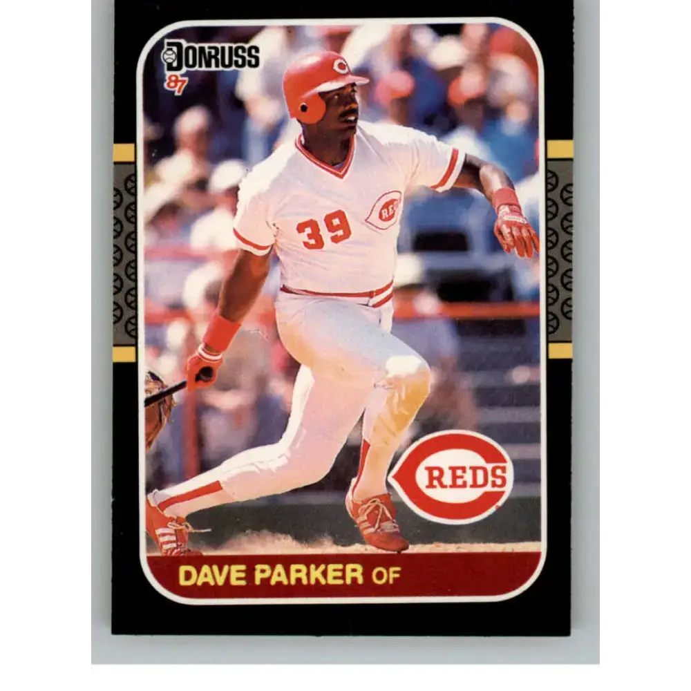 1987 Donruss #388 Dave Parker EX Excellent Cincinnati Reds Baseball Card