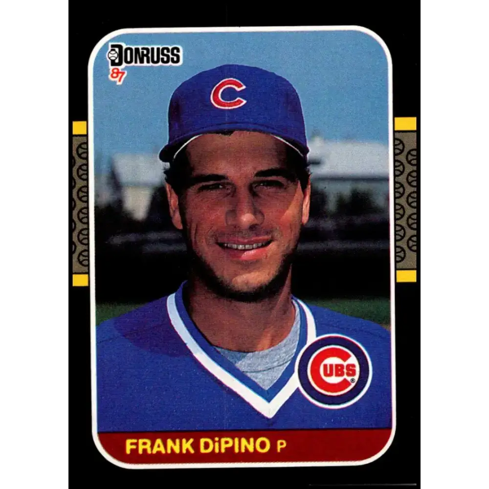 1987 Donruss #416 Frank DiPino EX Excellent Chicago Cubs Baseball Card - Baseball Card Single