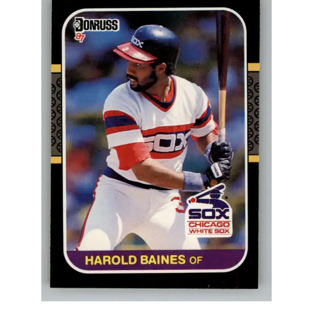 1987 Donruss #429 Harold Baines EX Excellent Chicago White Sox Baseball Card - Baseball Card Single