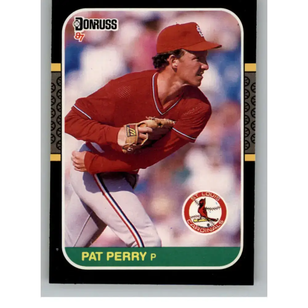 1987 Donruss #430 Pat Perry EX Excellent St. Louis Cardinals Baseball Card