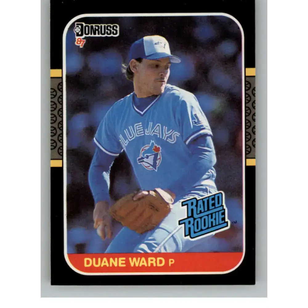 1987 Donruss #45 Duane Ward EX Excellent RC Rookie Toronto Blue Jays Baseball Card - Baseball Card Single