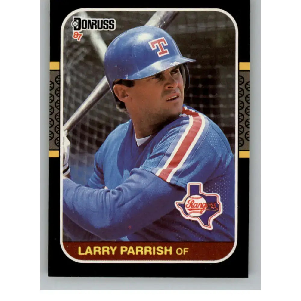 1987 Donruss #469 Larry Parrish EX Excellent Texas Rangers Baseball Card - Baseball Card Single