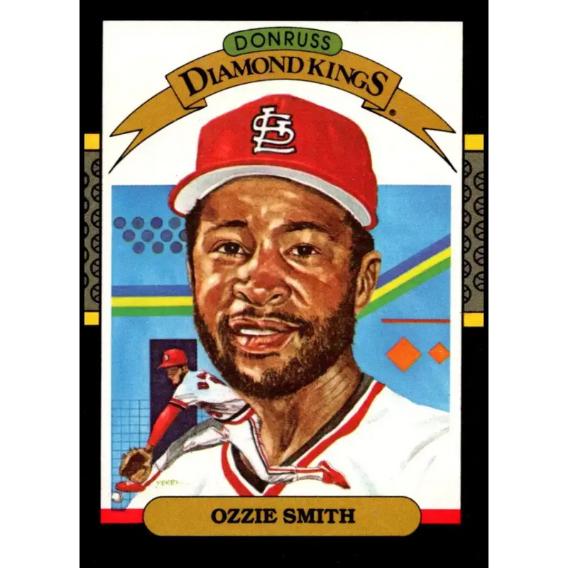 1987 Donruss #5 Ozzie Smith EX Excellent St. Louis Cardinals Baseball Card