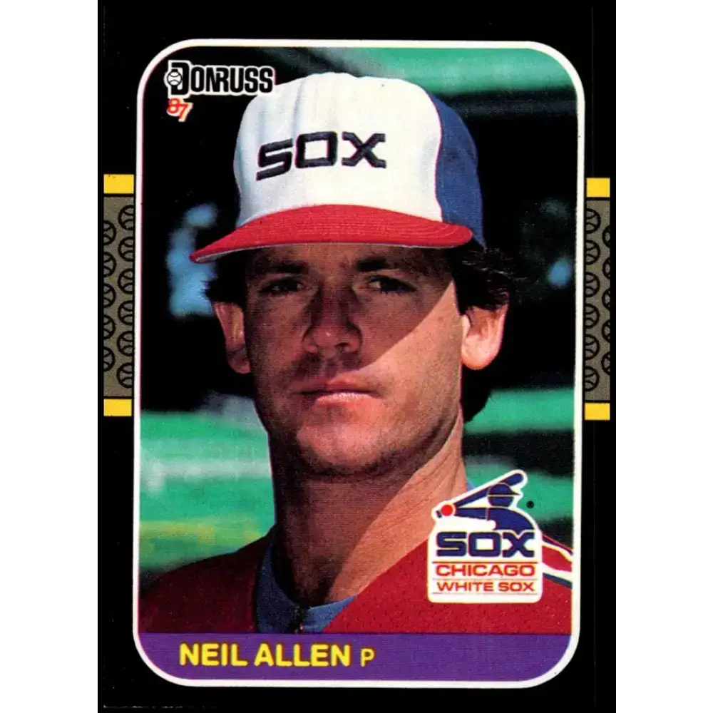 1987 Donruss #507 Neil Allen EX Excellent Chicago White Sox Baseball Card - Baseball Card Single