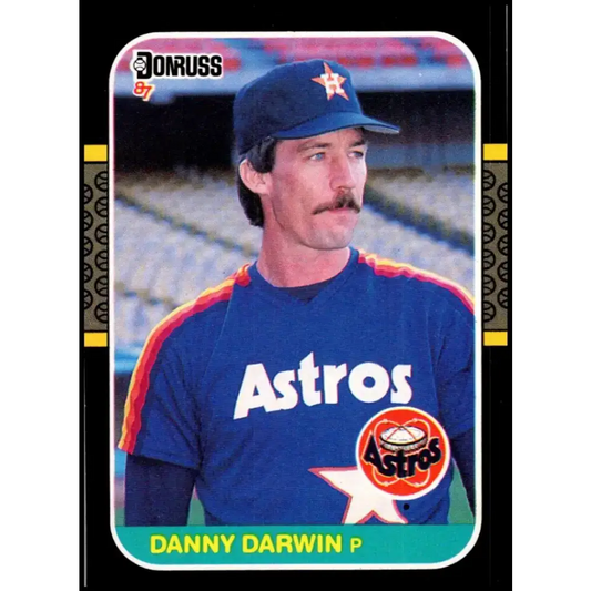 1987 Donruss #508 Danny Darwin EX Excellent Houston Astros Baseball Card