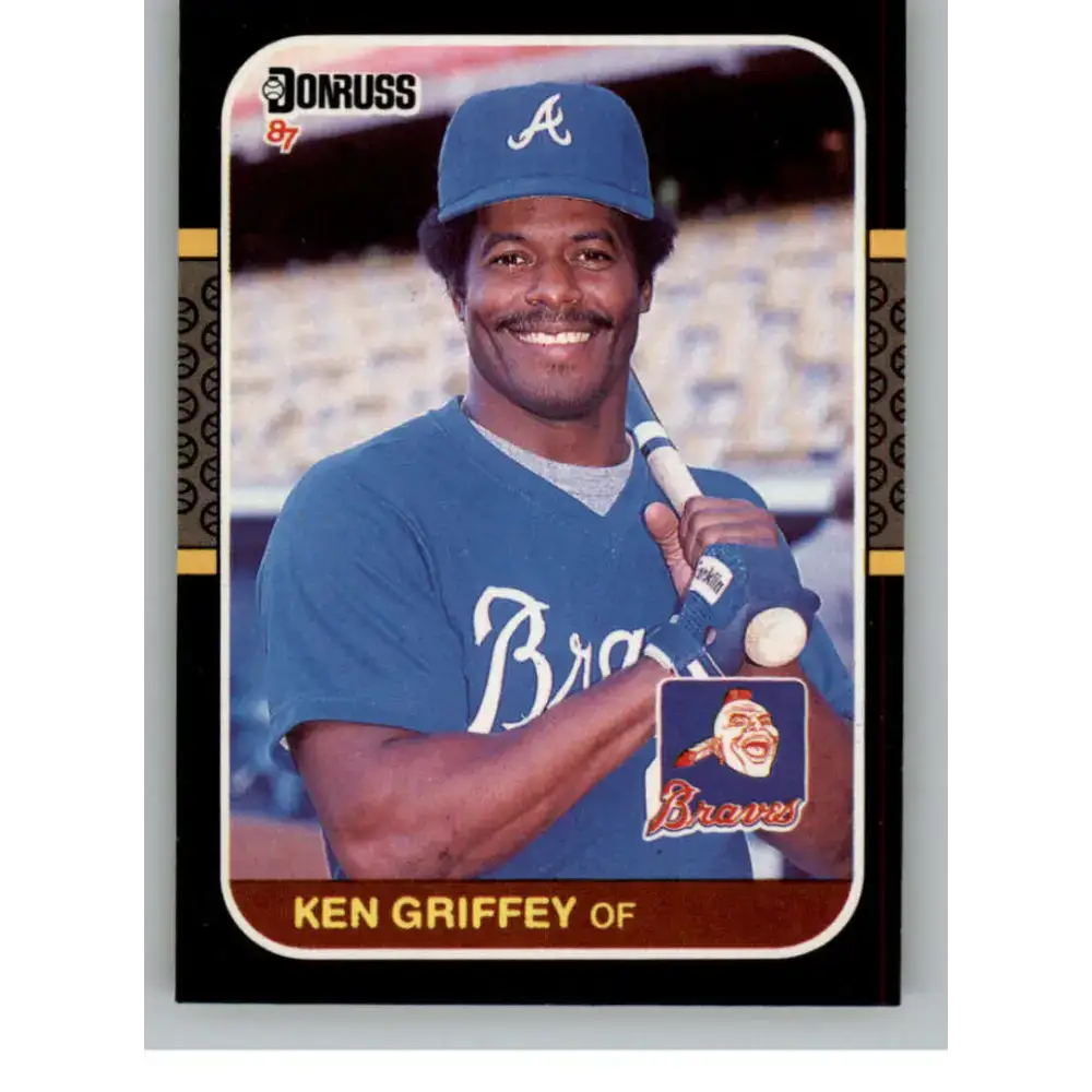 1987 Donruss #513 Ken Griffey Sr. EX Excellent Atlanta Braves Baseball Card