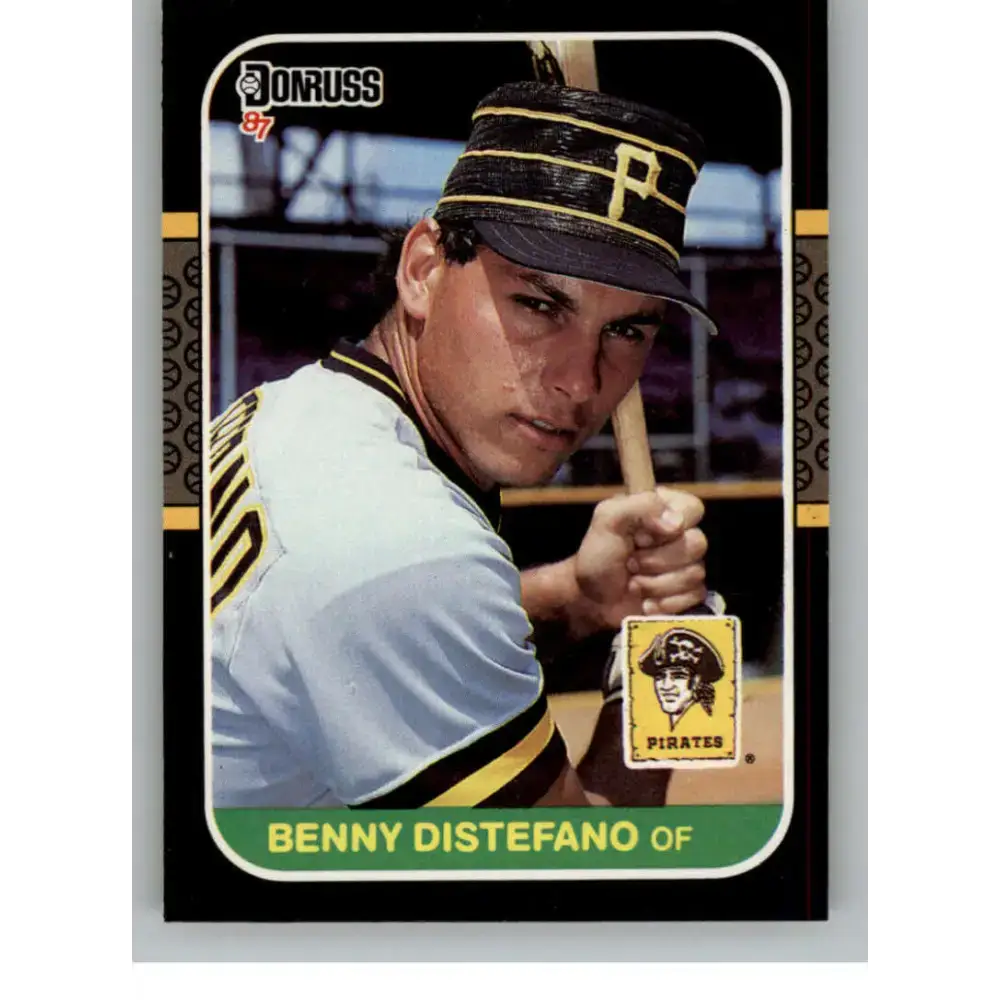 1987 Donruss #514 Benny Distefano EX Excellent Pittsburgh Pirates Baseball Card - Baseball Card Single