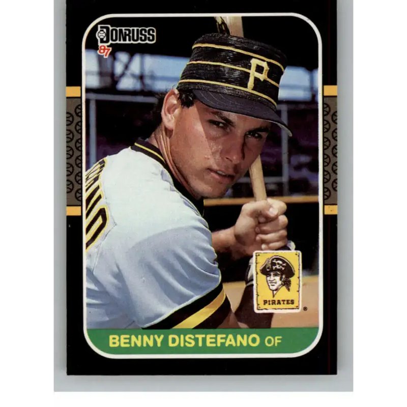 1987 Donruss #514 Benny Distefano EX Excellent Pittsburgh Pirates Baseball Card - Baseball Card Single