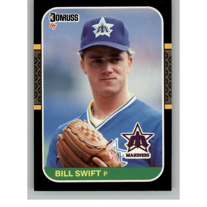 1987 Donruss #517 Bill Swift EX Excellent Seattle Mariners Baseball Card - Baseball Card Single