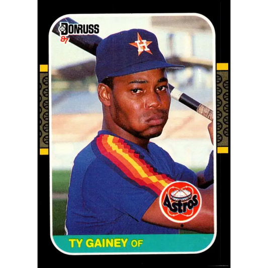 1987 Donruss #533 Ty Gainey EX Excellent Houston Astros Baseball Card