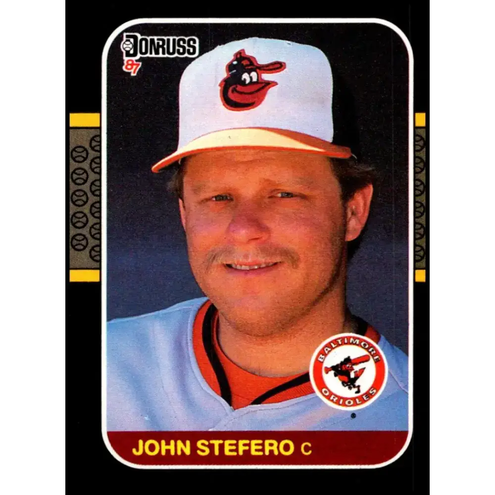 1987 Donruss #541 John Stefero EX Excellent Baltimore Orioles Baseball Card - Baseball Card Single