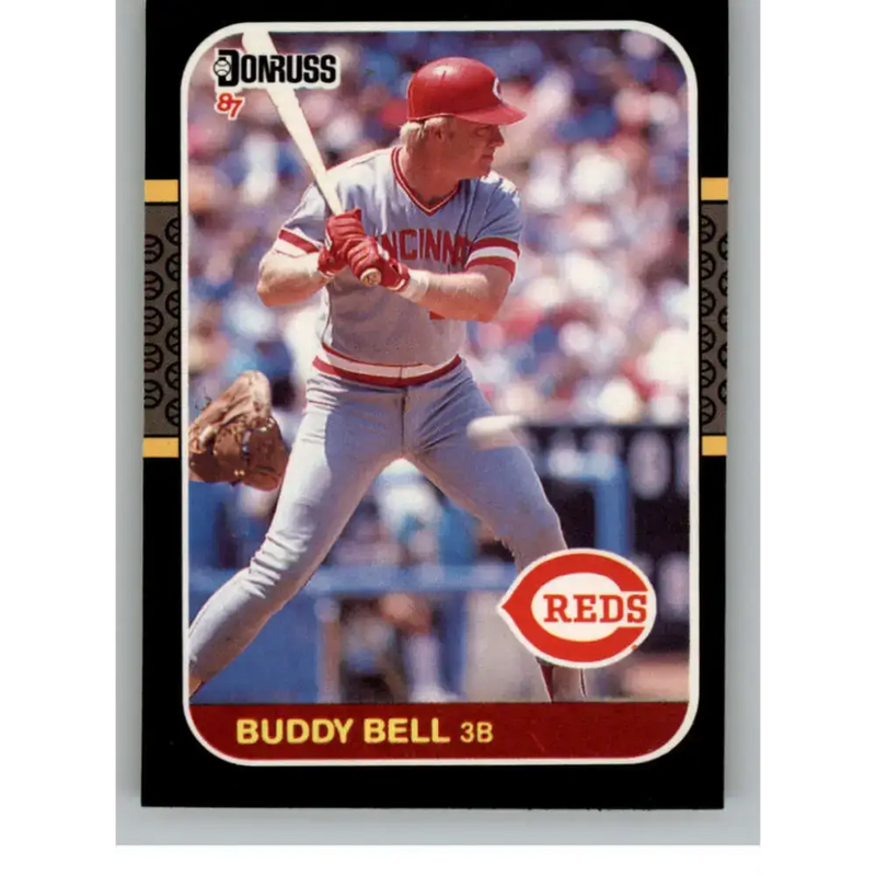 1987 Donruss #556 Buddy Bell EX Excellent Cincinnati Reds Baseball Card - Baseball Card Single