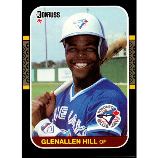 1987 Donruss #561 Glenallen Hill EX Excellent RC Rookie Toronto Blue Jays Baseball Card