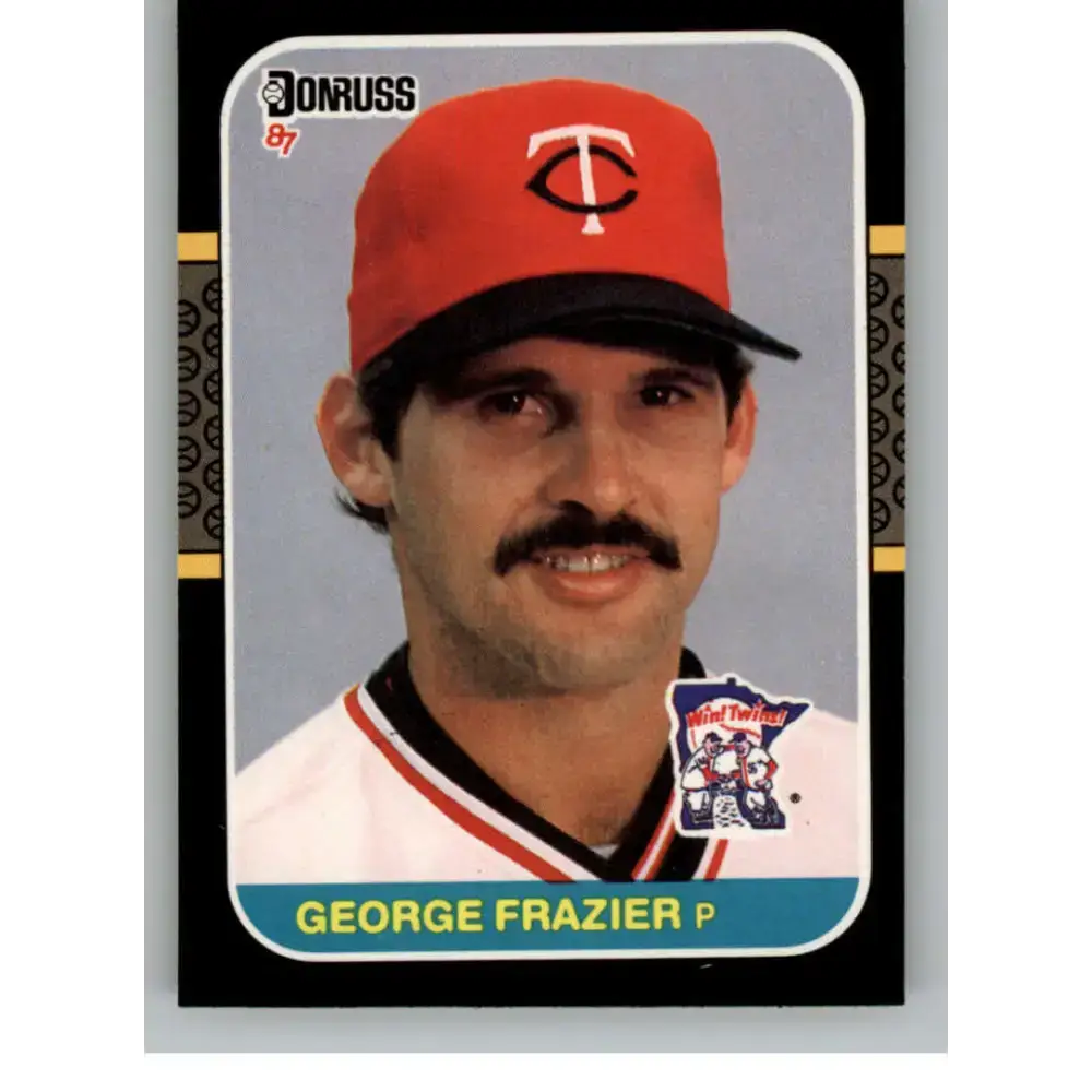 1987 Donruss #564 George Frazier EX Excellent Minnesota Twins Baseball Card - Baseball Card Single