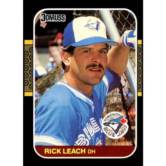 1987 Donruss #567 Rick Leach EX Excellent Toronto Blue Jays Baseball Card