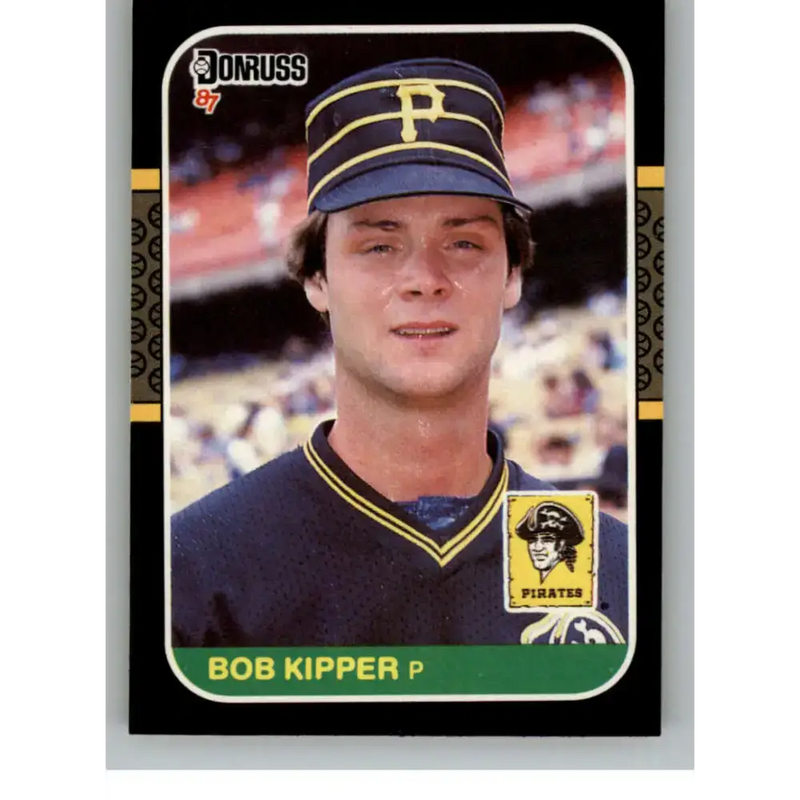 1987 Donruss #572 Bob Kipper EX Excellent Pittsburgh Pirates Baseball Card - Baseball Card Single