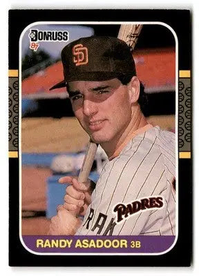 1987 Donruss #574 Randy Asadoor - Baseball Card Single