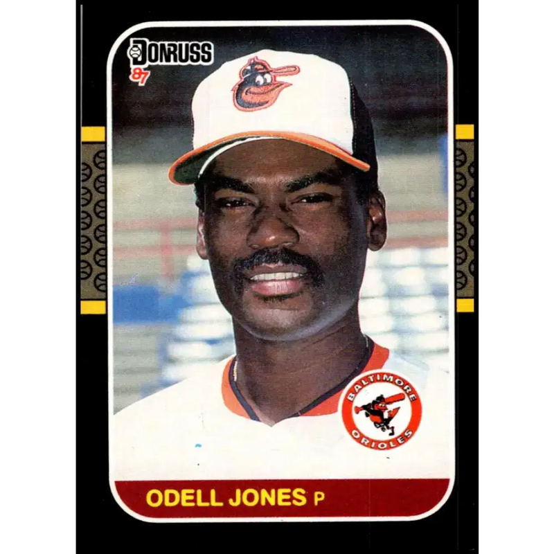 1987 Donruss #582 Odell Jones EX Excellent Baltimore Orioles Baseball Card - Baseball Card Single