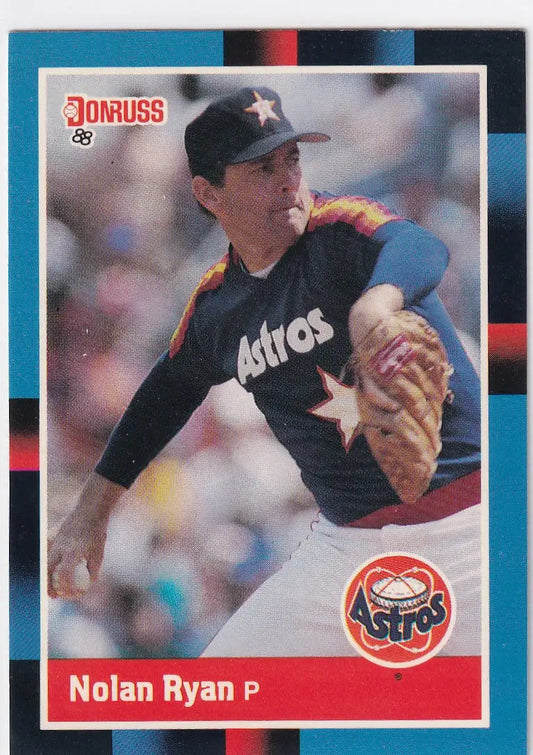 1987 DONRUSS #61 NOLAN RYAN- HOUSTON ASTROS - Baseball Card Single