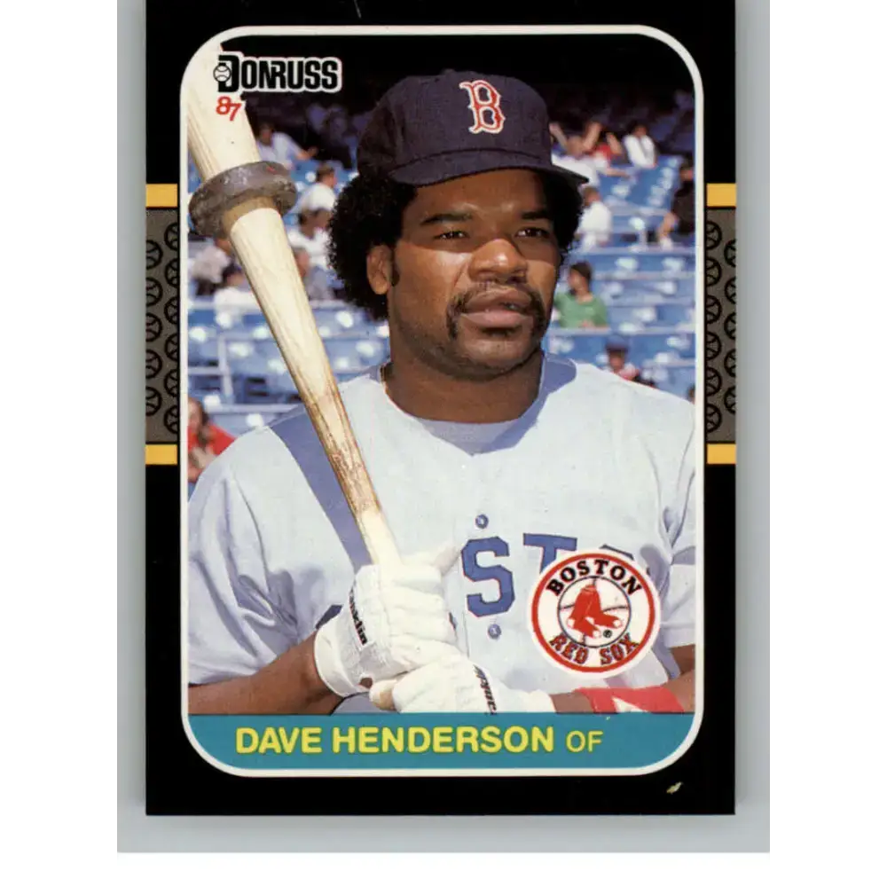 1987 Donruss #622 Dave Henderson EX Excellent Boston Red Sox Baseball Card - Baseball Card Single