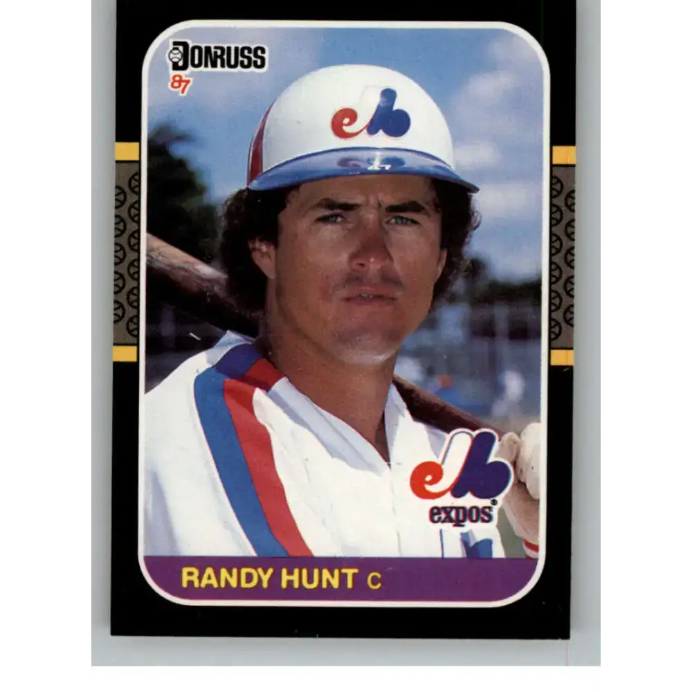 1987 Donruss #625 Randy Hunt EX Excellent Montreal Expos Baseball Card - Baseball Card Single
