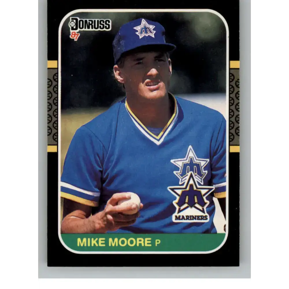1987 Donruss #70 Mike Moore EX Excellent Seattle Mariners Baseball Card - Baseball Card Single