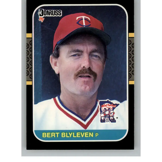 1987 Donruss #71 Bert Blyleven EX Excellent Minnesota Twins Baseball Card