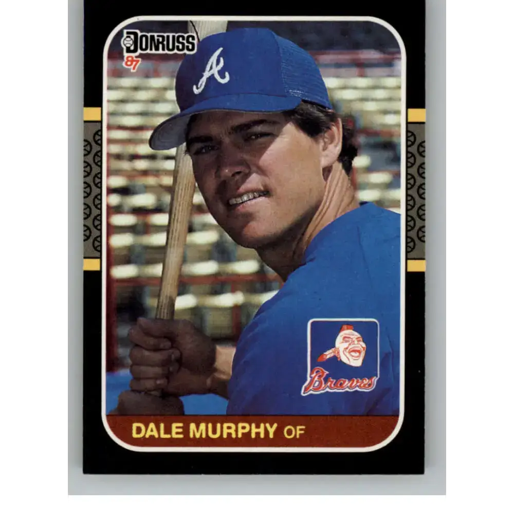 1987 Donruss #78 Dale Murphy EX Excellent Atlanta Braves Baseball Card - Baseball Card Single