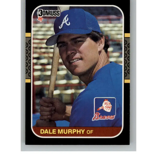 1987 Donruss #78 Dale Murphy EX Excellent Atlanta Braves Baseball Card