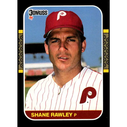 1987 Donruss #83 Shane Rawley EX Excellent Philadelphia Phillies Baseball Card
