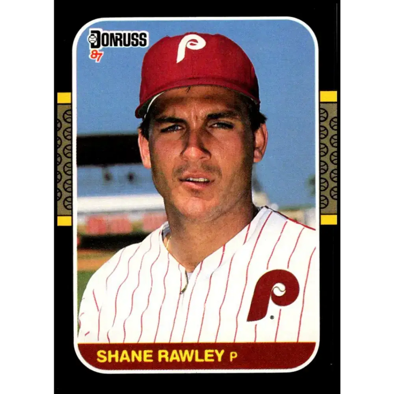 1987 Donruss #83 Shane Rawley EX Excellent Philadelphia Phillies Baseball Card - Baseball Card Single