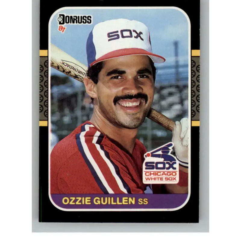 1987 Donruss #87 Ozzie Guillen EX Excellent Chicago White Sox Baseball Card - Baseball Card Single