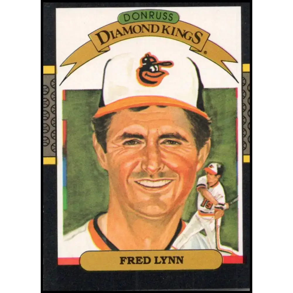 1987 Donruss #9 Fred Lynn EX Excellent Baltimore Orioles Baseball Card