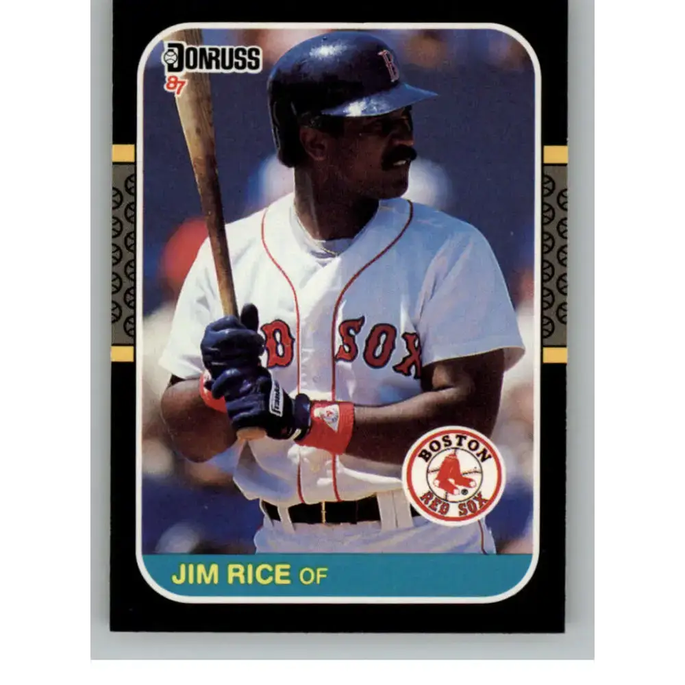 1987 Donruss #92 Jim Rice EX Excellent Boston Red Sox Baseball Card - Baseball Card Single