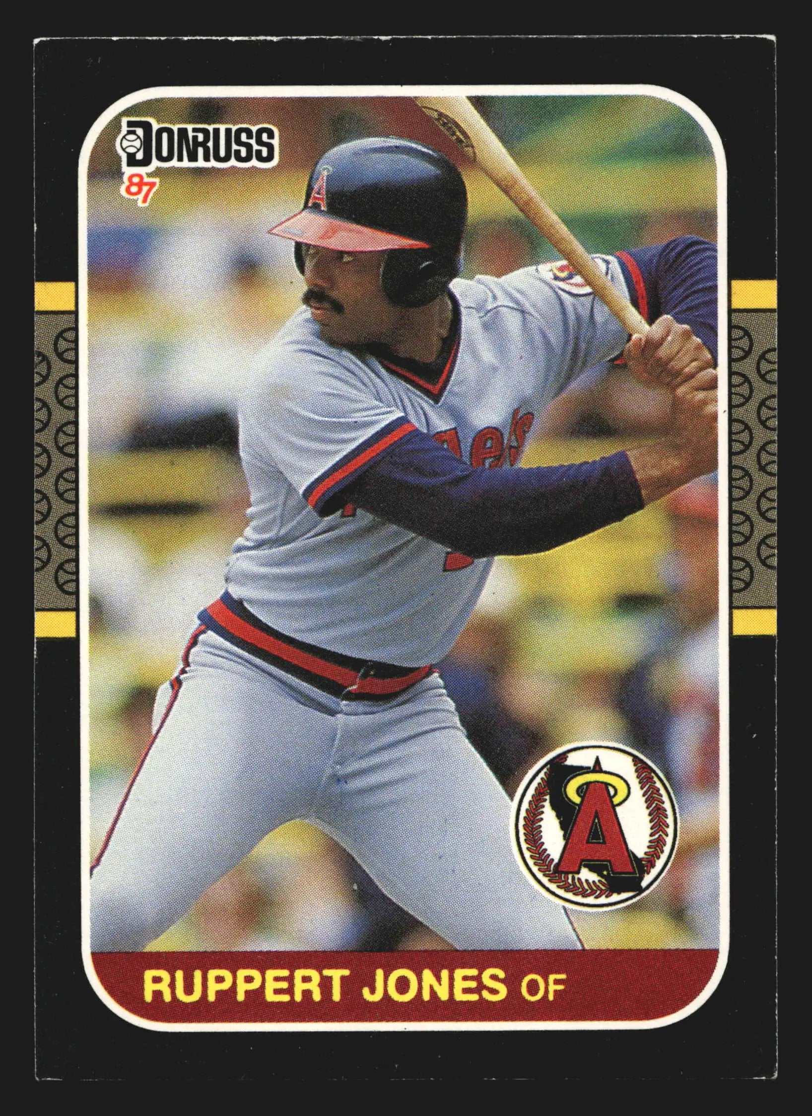 1987 Donruss Ruppert Jones #428 California Angels - Baseball Card Single