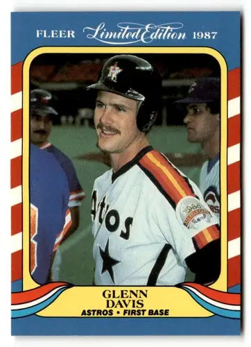 1987 Fleer Limited Edition #11 Glenn Davis NM ID:48854 - Baseball Card Single