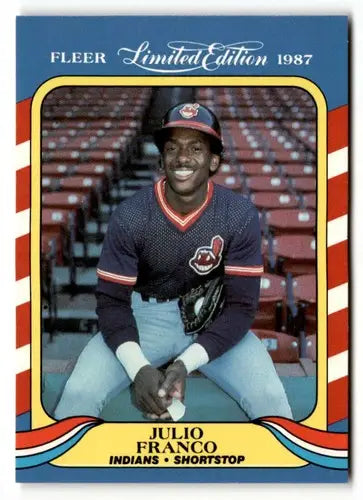 1987 Fleer Limited Edition #15 Julio Franco NM ID:48799 - Baseball Card Single