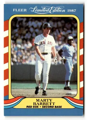 1987 Fleer Limited Edition #2 Marty Barrett NM ID:48841 - Baseball Card Single