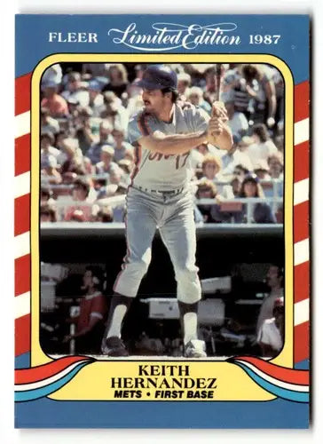 1987 Fleer Limited Edition #20 Keith Hernandez NM ID:48823 - Baseball Card Single