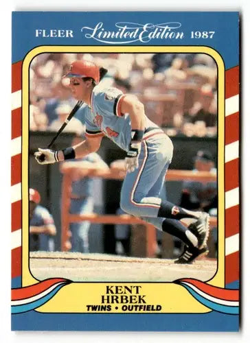 1987 Fleer Limited Edition #22 Kent Hrbek NM ID:48845 - Baseball Card Single
