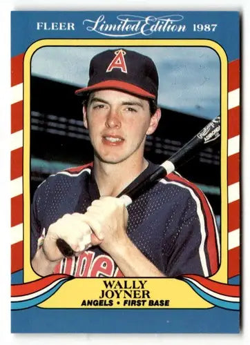 1987 Fleer Limited Edition #23 Wally Joyner NM ID:48811 - Baseball Card Single