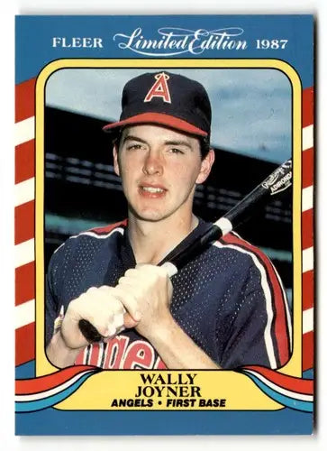 1987 Fleer Limited Edition #23 Wally Joyner NM ID:48887 - Baseball Card Single