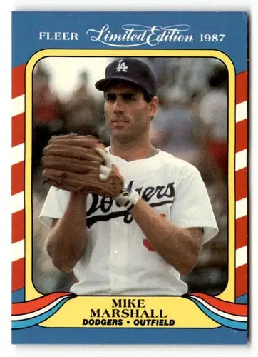 1987 Fleer Limited Edition #25 Mike Marshall EX/NM ID:48769