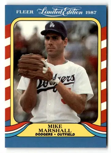 1987 Fleer Limited Edition #25 Mike Marshall NM ID:48809