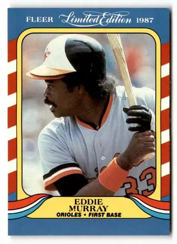 1987 Fleer Limited Edition #31 Eddie Murray NM ID:48803 - Baseball Card Single