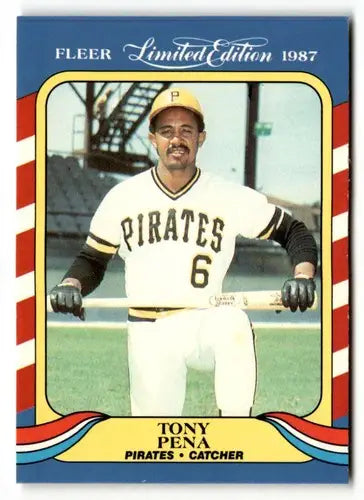 1987 Fleer Limited Edition #32 Tony Pena NM ID:48762 - Baseball Card Single