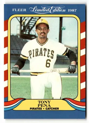 1987 Fleer Limited Edition #32 Tony Pena NM ID:48804