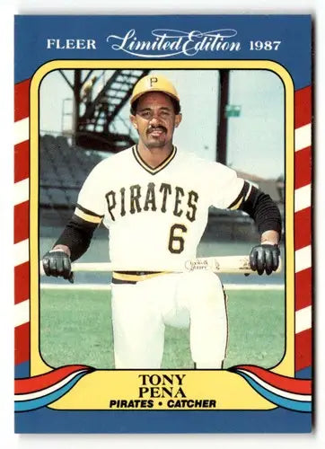 1987 Fleer Limited Edition #32 Tony Pena NM ID:48879 - Baseball Card Single
